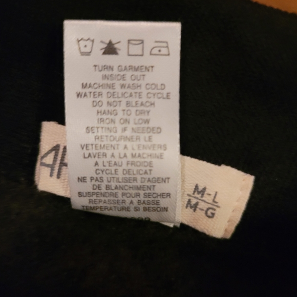 Ardenes Fleece lined printed leggings, stretchy. M/L - Picture 4 of 6